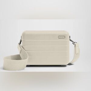 AWAY The Mini Crossbody in Salt White Gloss-EUC-Carried one time.